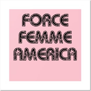 Force Femme America Posters and Art